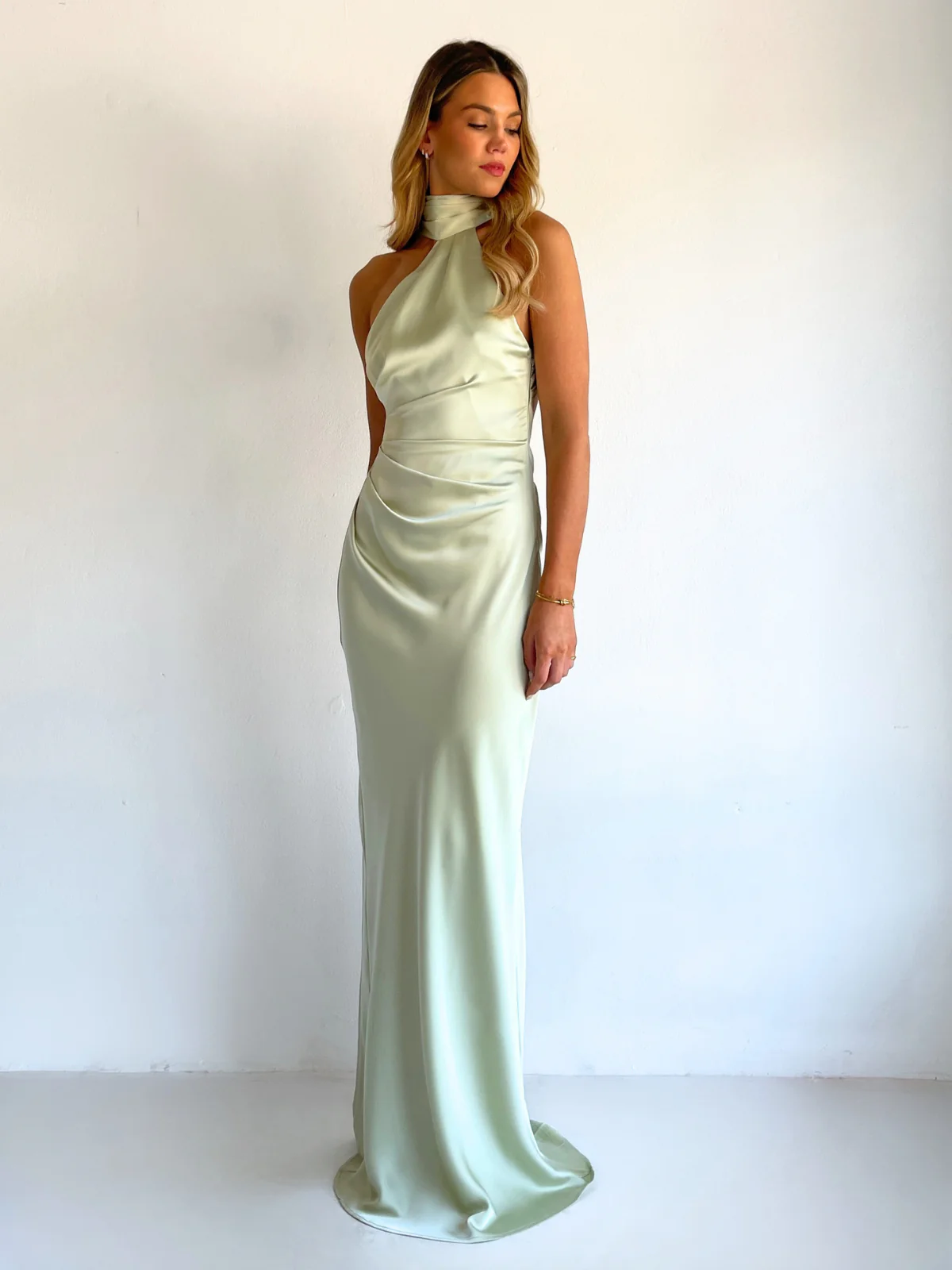 Arley Athena Maxi Dress in Light Sage - Image 13