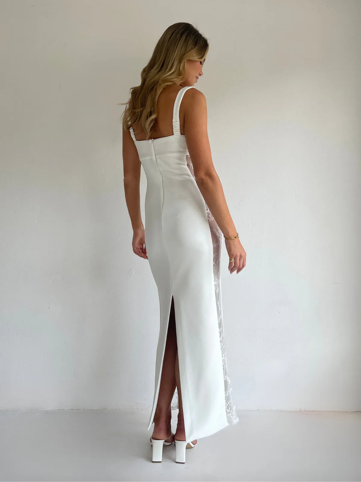 Arley Harper Midi Dress in Ivory - Image 5