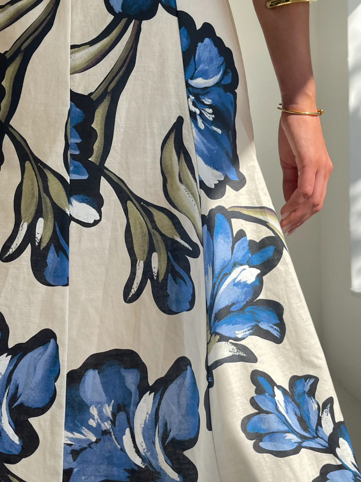 By Nicola Adeline Maxi Dress in Waikiki Floral - Image 11