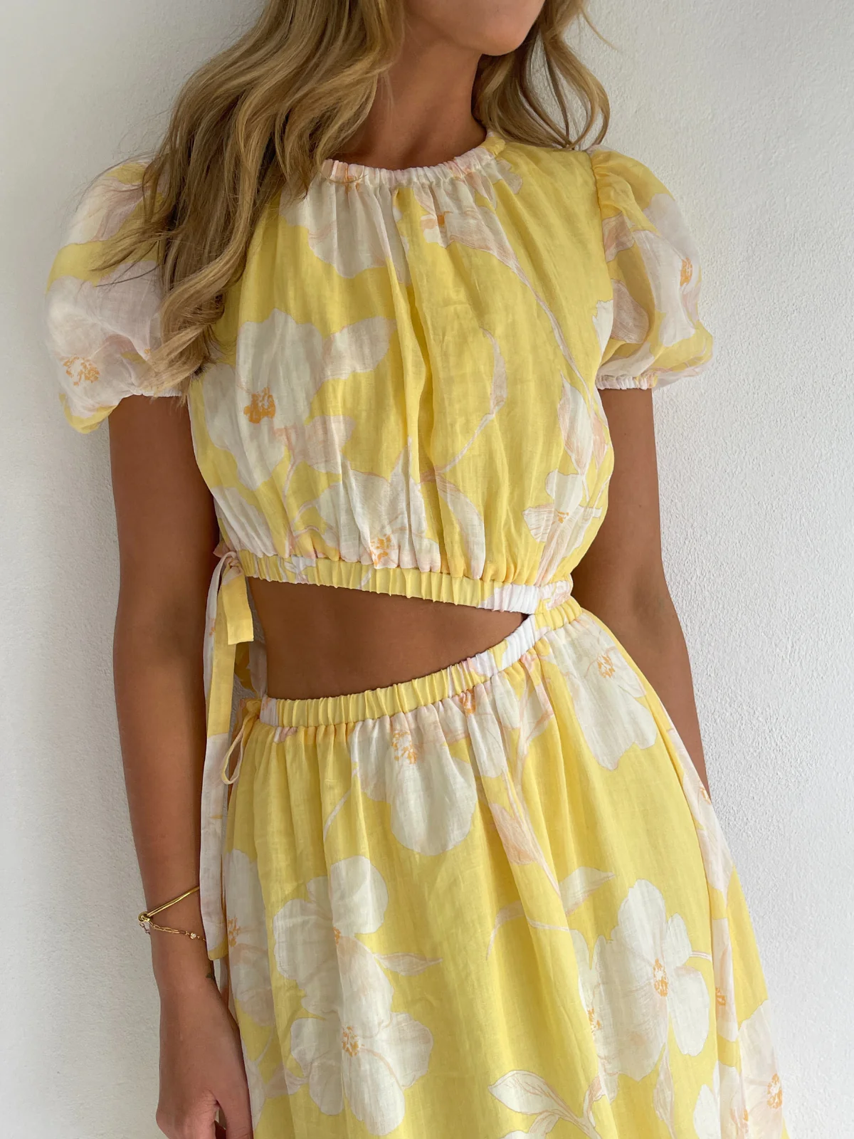 By Nicola Amarilla Maxi Dress in Amarilla Flor - Image 5