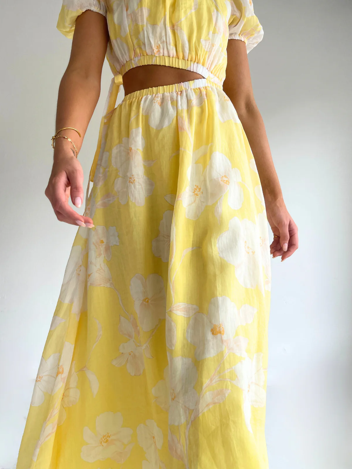 By Nicola Amarilla Maxi Dress in Amarilla Flor - Image 8