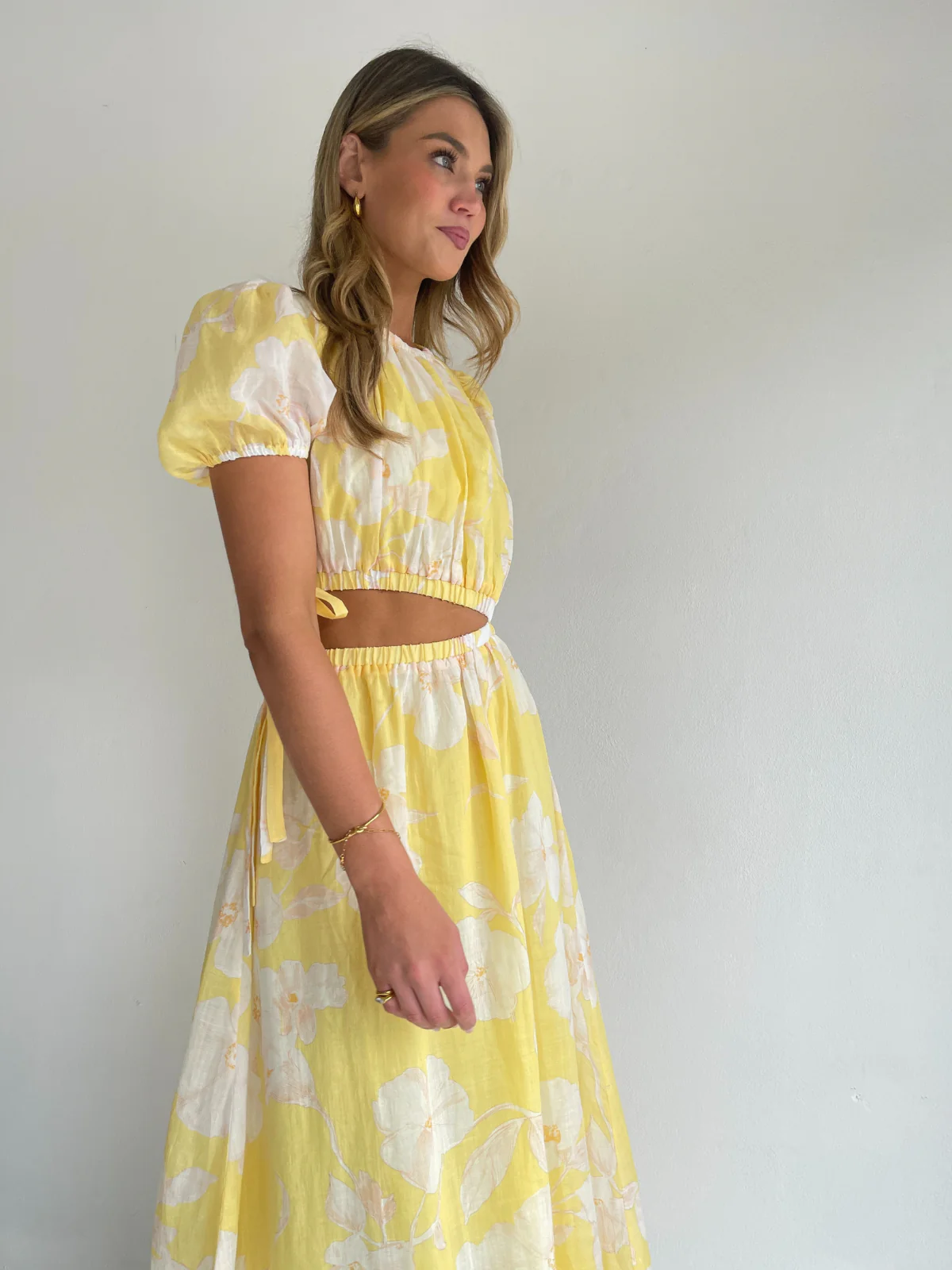By Nicola Amarilla Maxi Dress in Amarilla Flor - Image 9