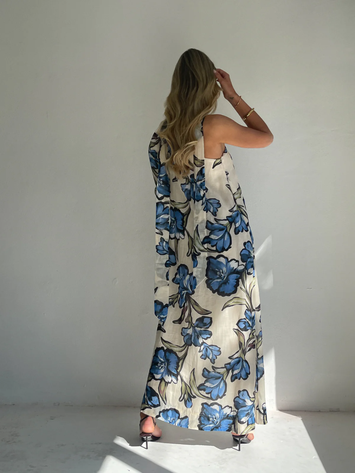 By Nicola Astrid Maxi Dress in Waikiki Floral - Image 10