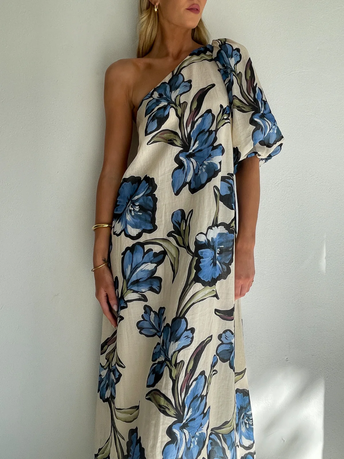 By Nicola Astrid Maxi Dress in Waikiki Floral - Image 5