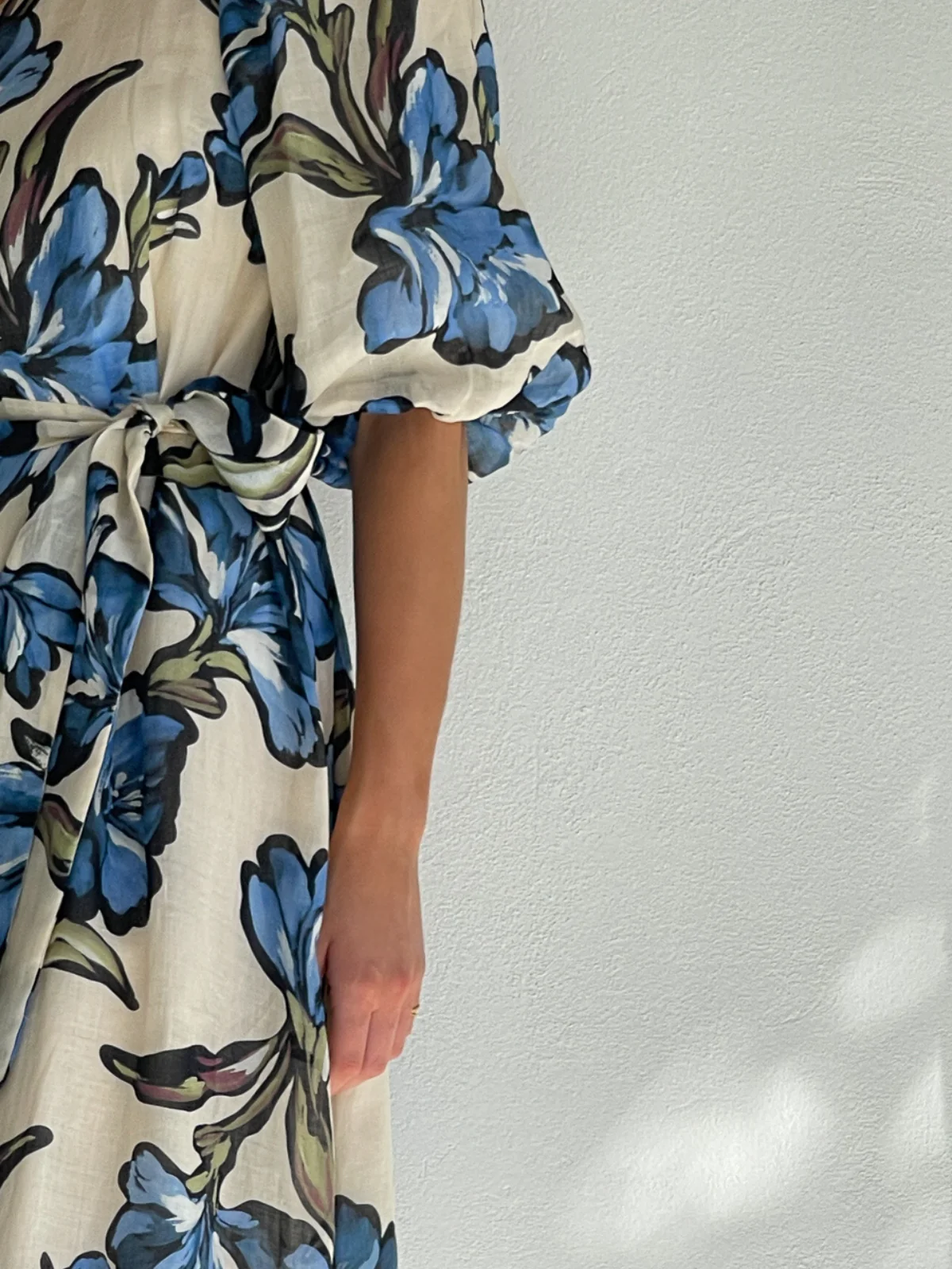 By Nicola Astrid Maxi Dress in Waikiki Floral - Image 6