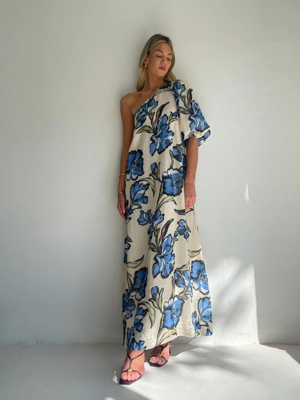 By Nicola Astrid Maxi Dress in Waikiki Floral - Image 7