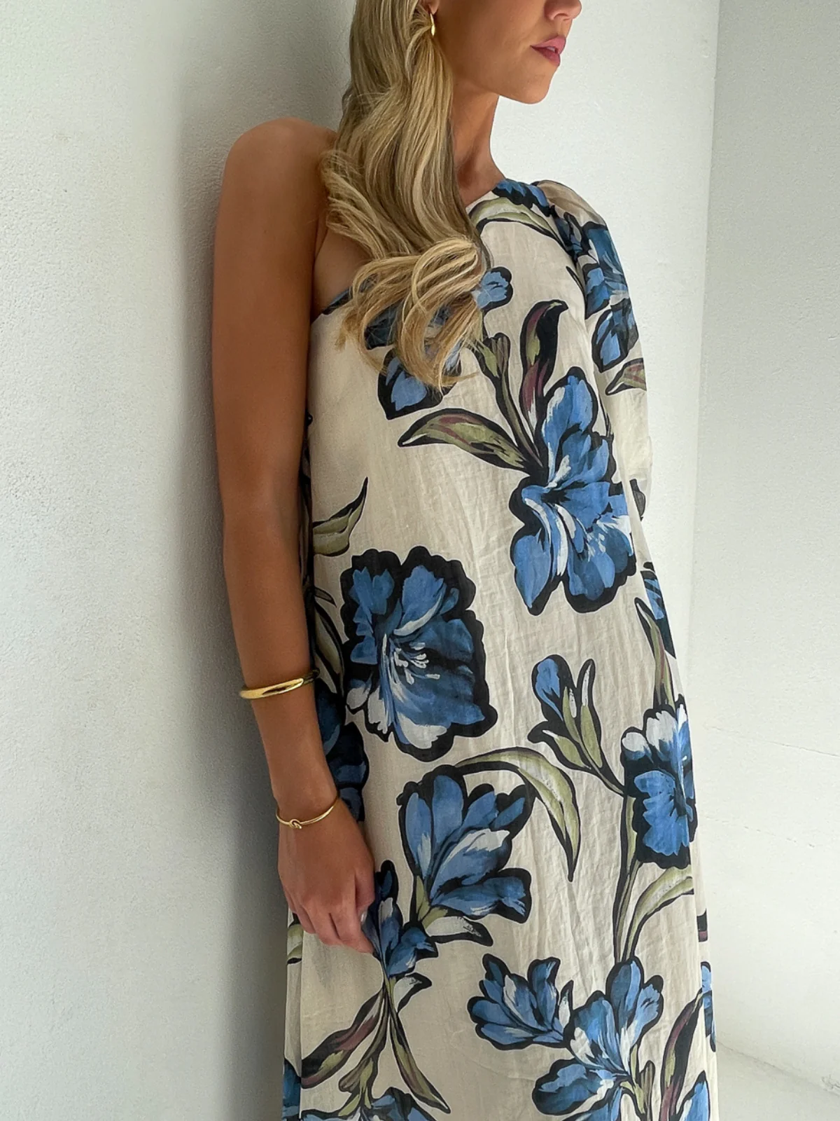 By Nicola Astrid Maxi Dress in Waikiki Floral - Image 8