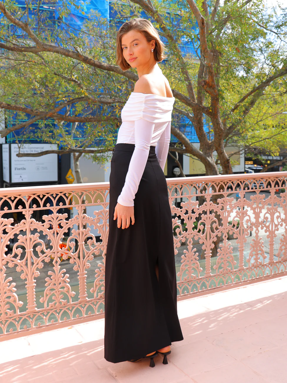 By Nicola Bambi Skirt in Black - Image 4