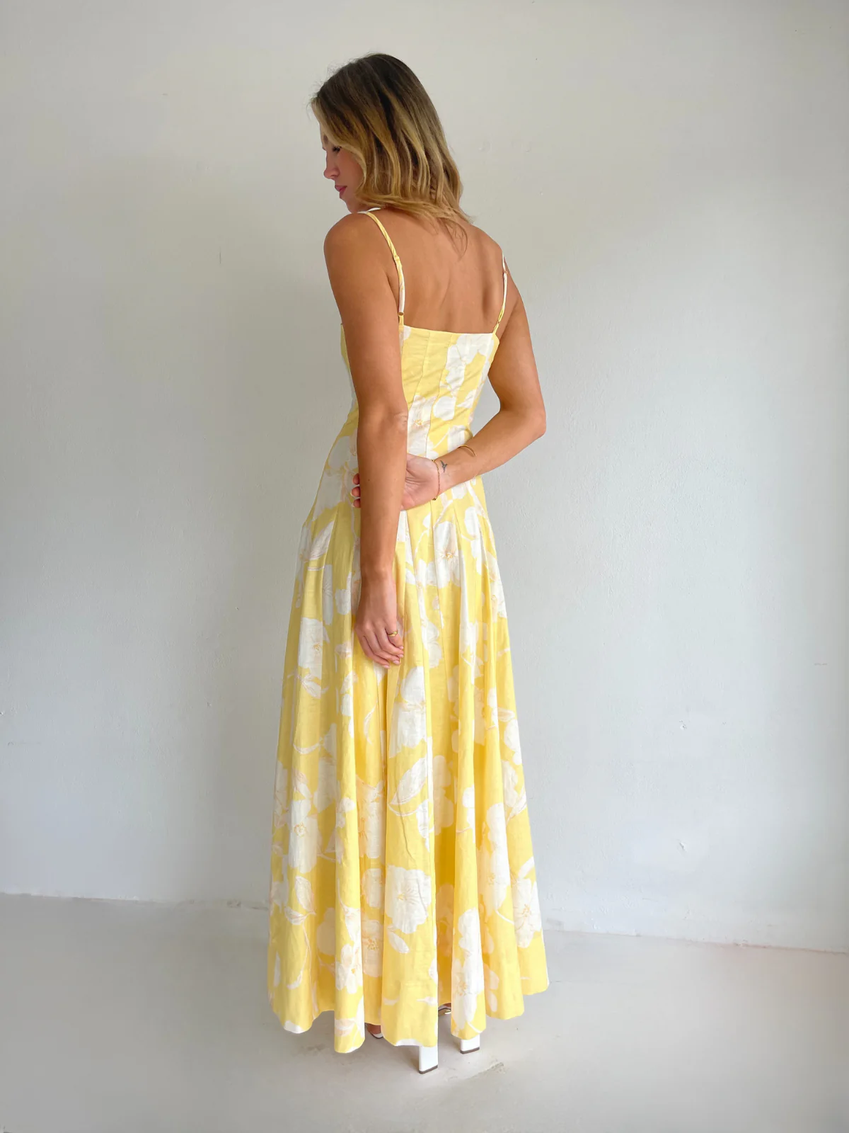 By Nicola Camille Maxi Dress in Amarilla Flor - Image 10