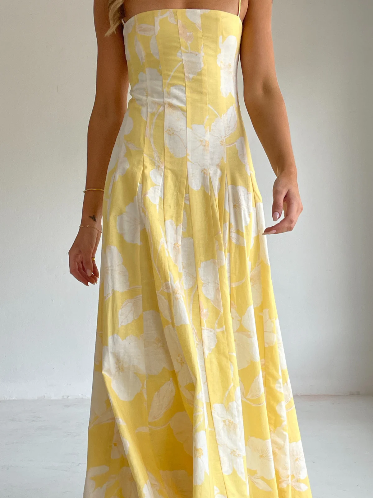By Nicola Camille Maxi Dress in Amarilla Flor - Image 11