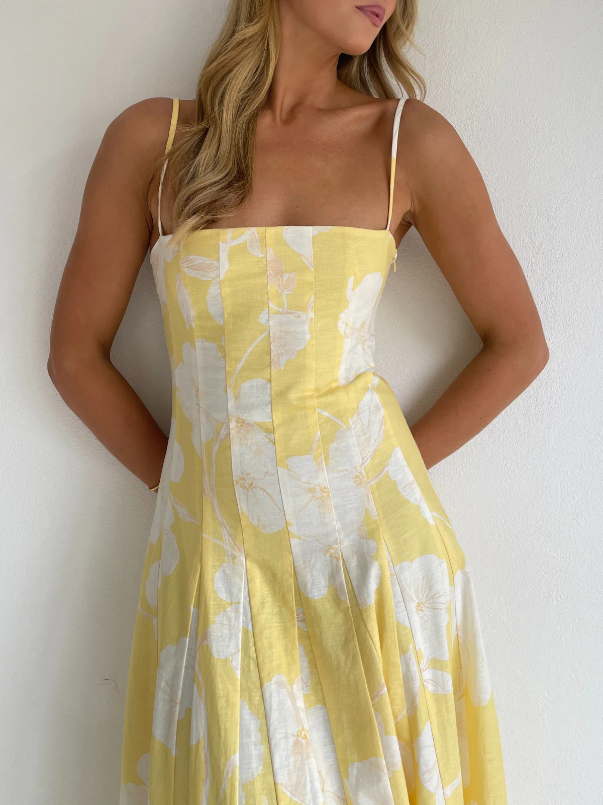 By Nicola Camille Maxi Dress in Amarilla Flor - Image 2