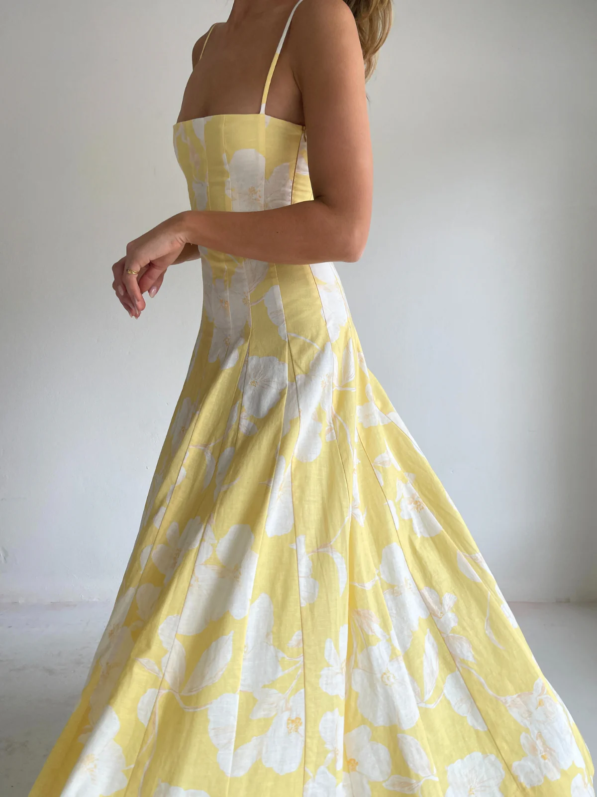 By Nicola Camille Maxi Dress in Amarilla Flor - Image 6