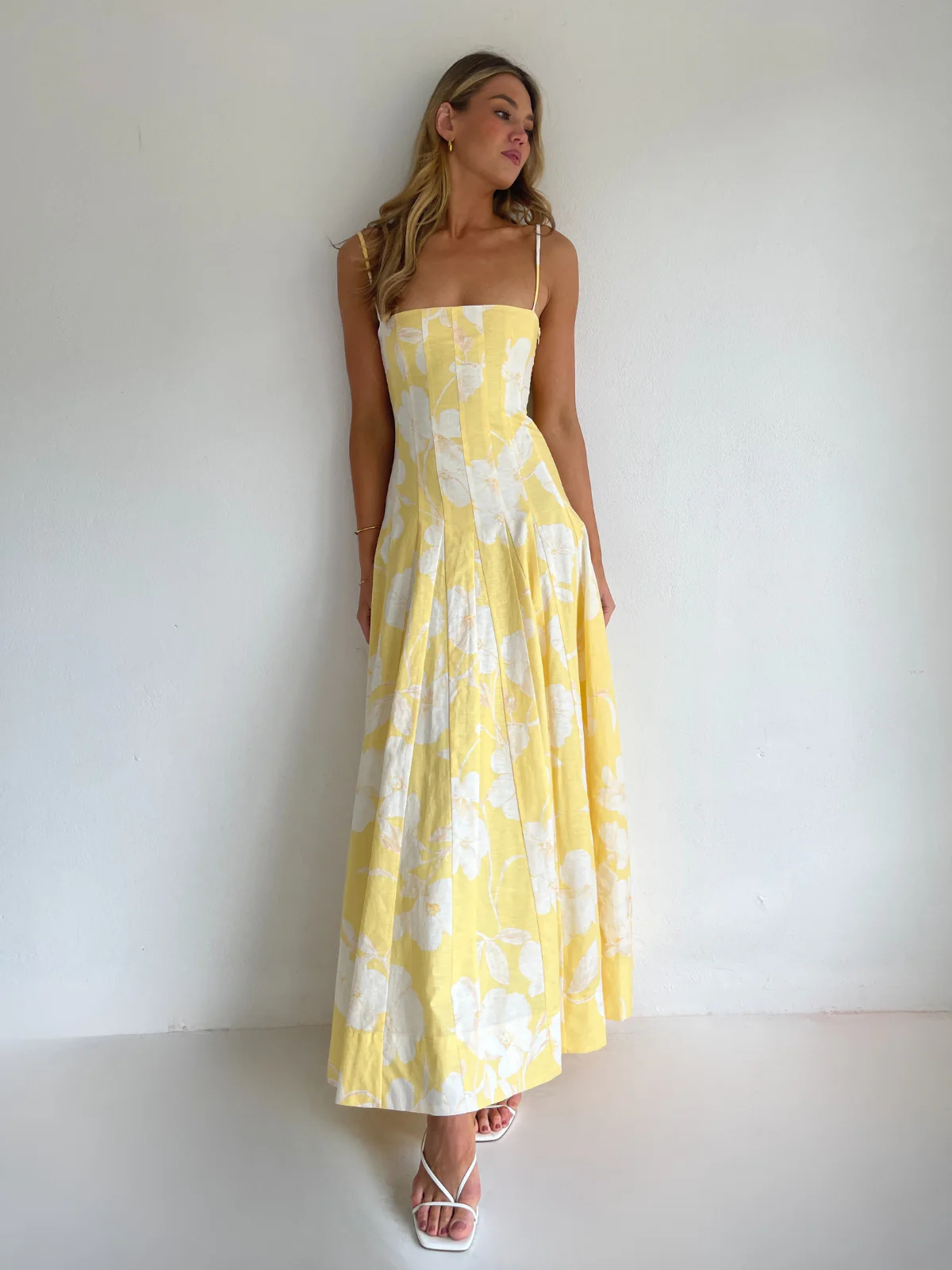 By Nicola Camille Maxi Dress in Amarilla Flor - Image 8