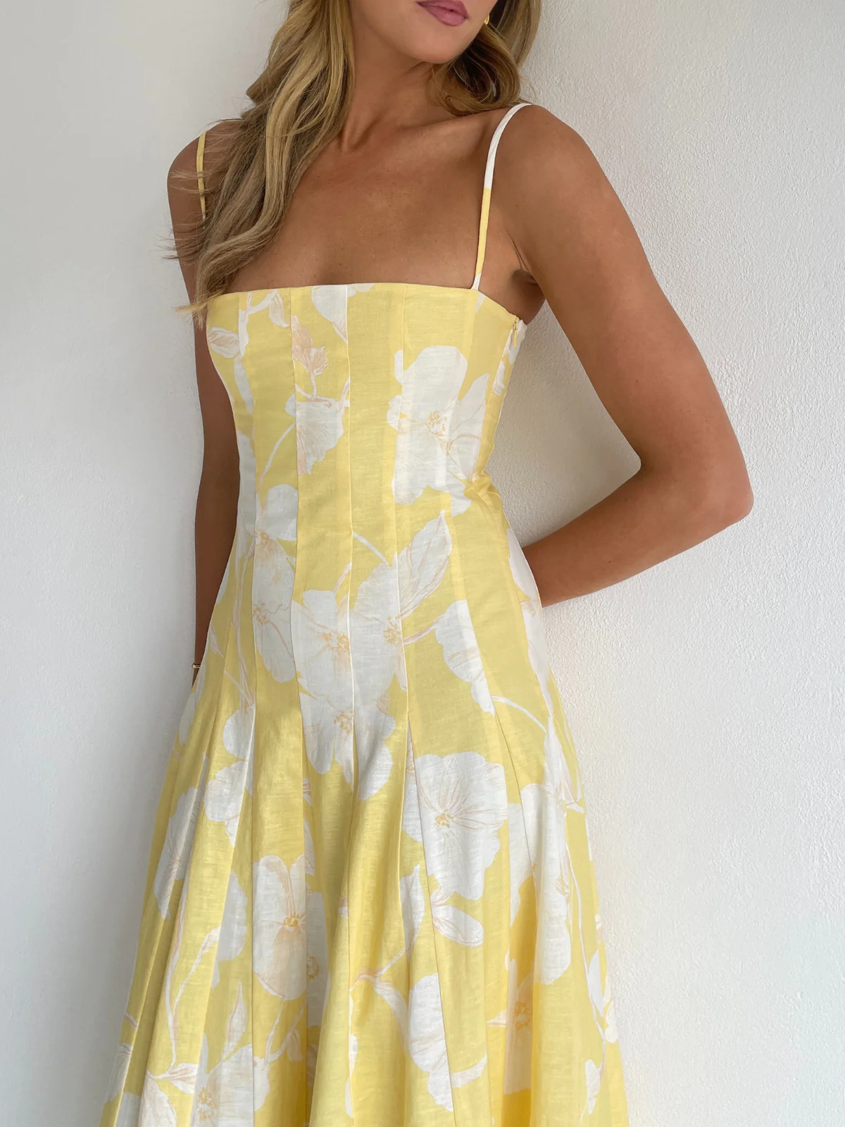 By Nicola Camille Maxi Dress in Amarilla Flor - Image 9