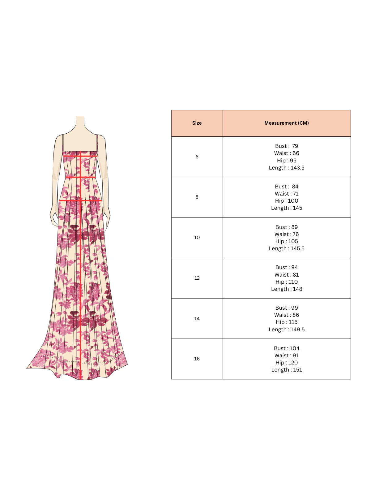 By Nicola Camille Maxi Dress in Potpourri - Image 11