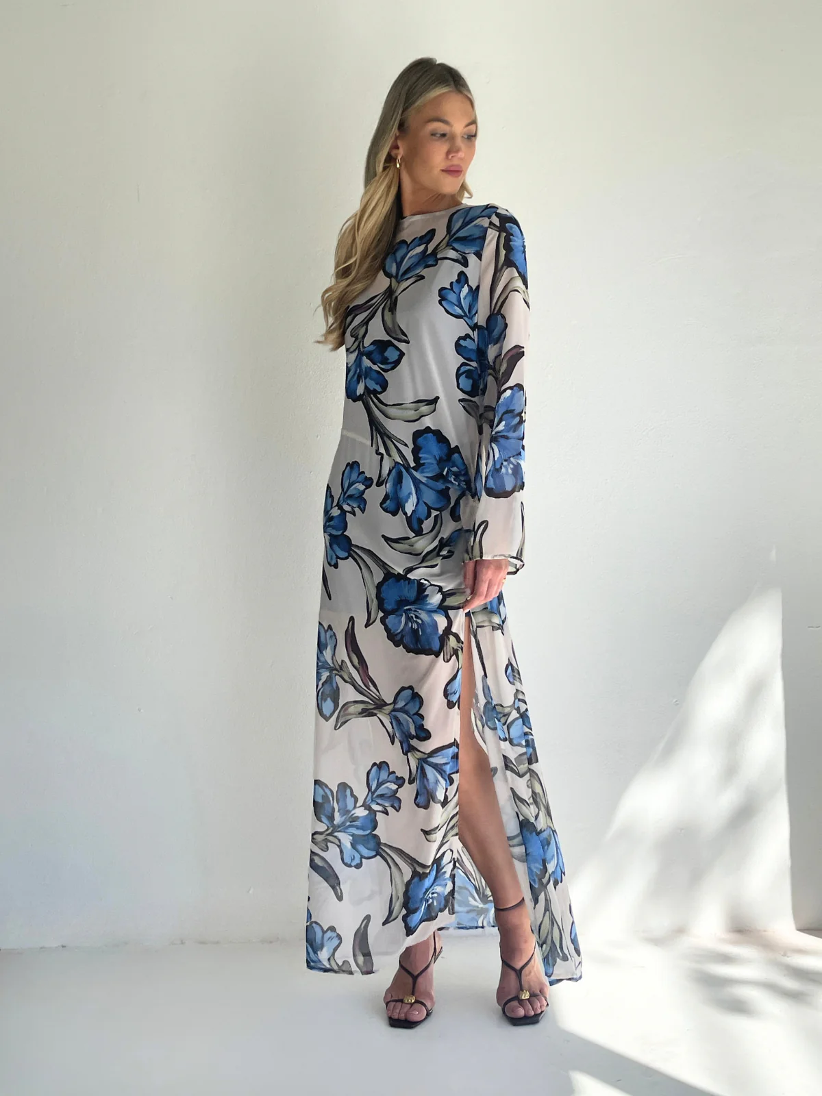 By Nicola Elodie Maxi Dress in Waikiki Floral - Image 5