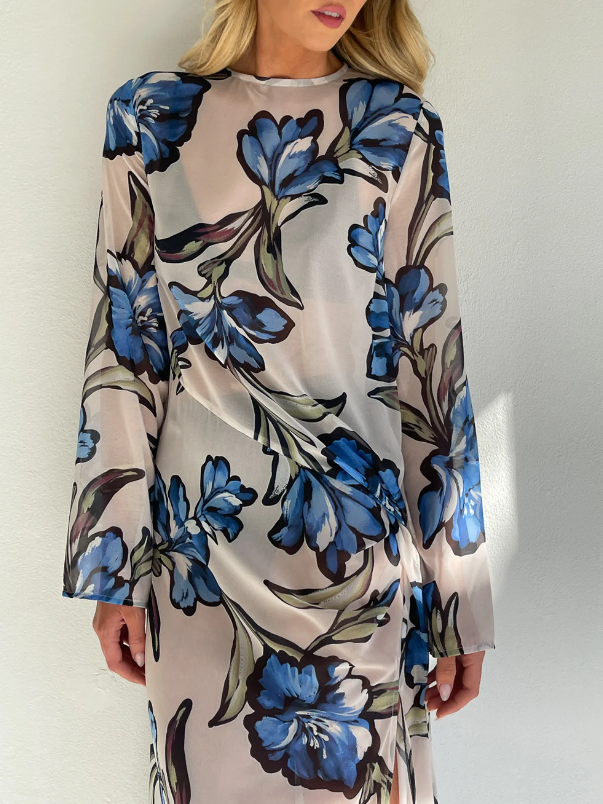 By Nicola Elodie Maxi Dress in Waikiki Floral - Image 8
