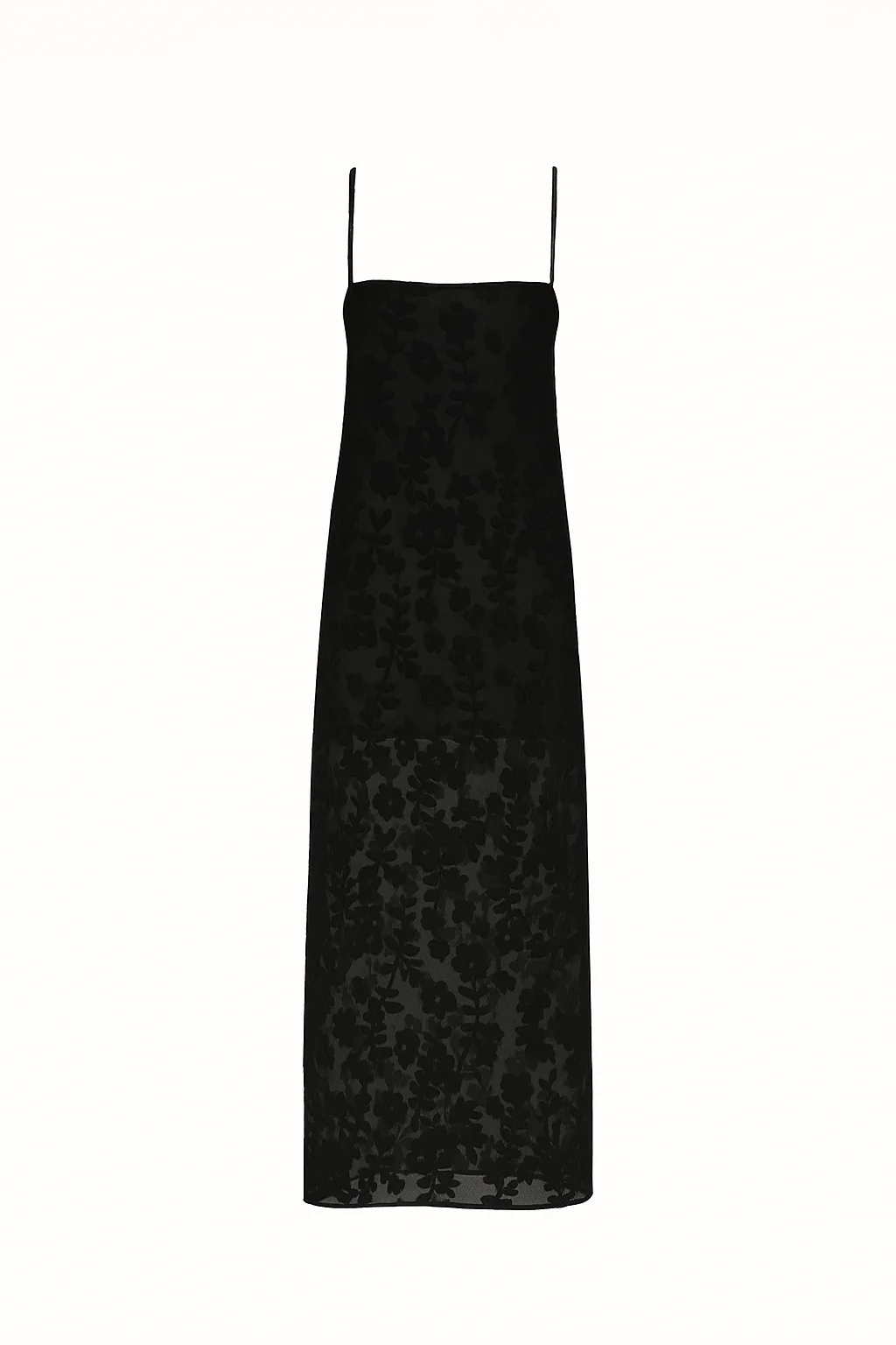 By Nicola Evie Maxi Dress in Petite Black Lace - Image 2