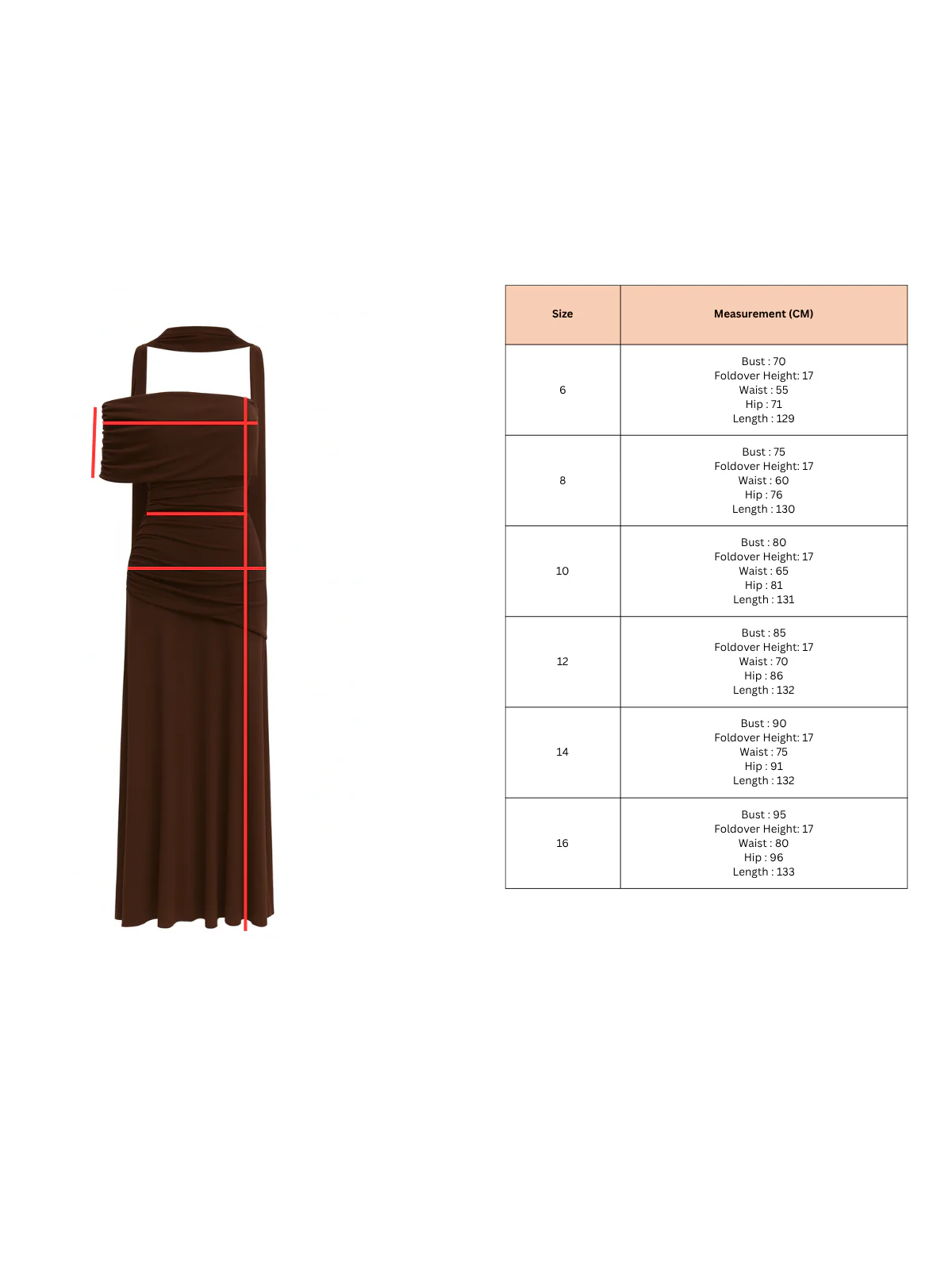 By Nicola Fiesta Off Shoulder Maxi Dress in Chocolate - Image 15