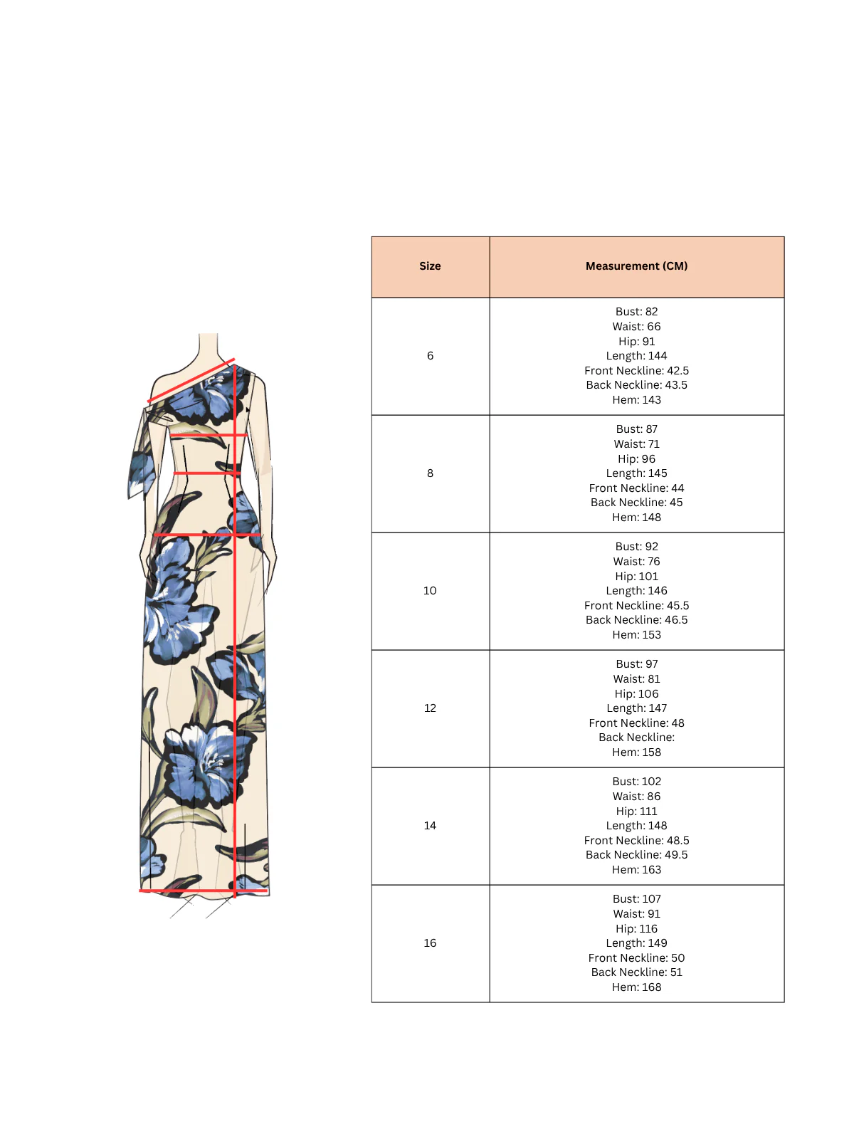 By Nicola Hayley Tie Maxi Dress in Waikiki Floral - Image 16