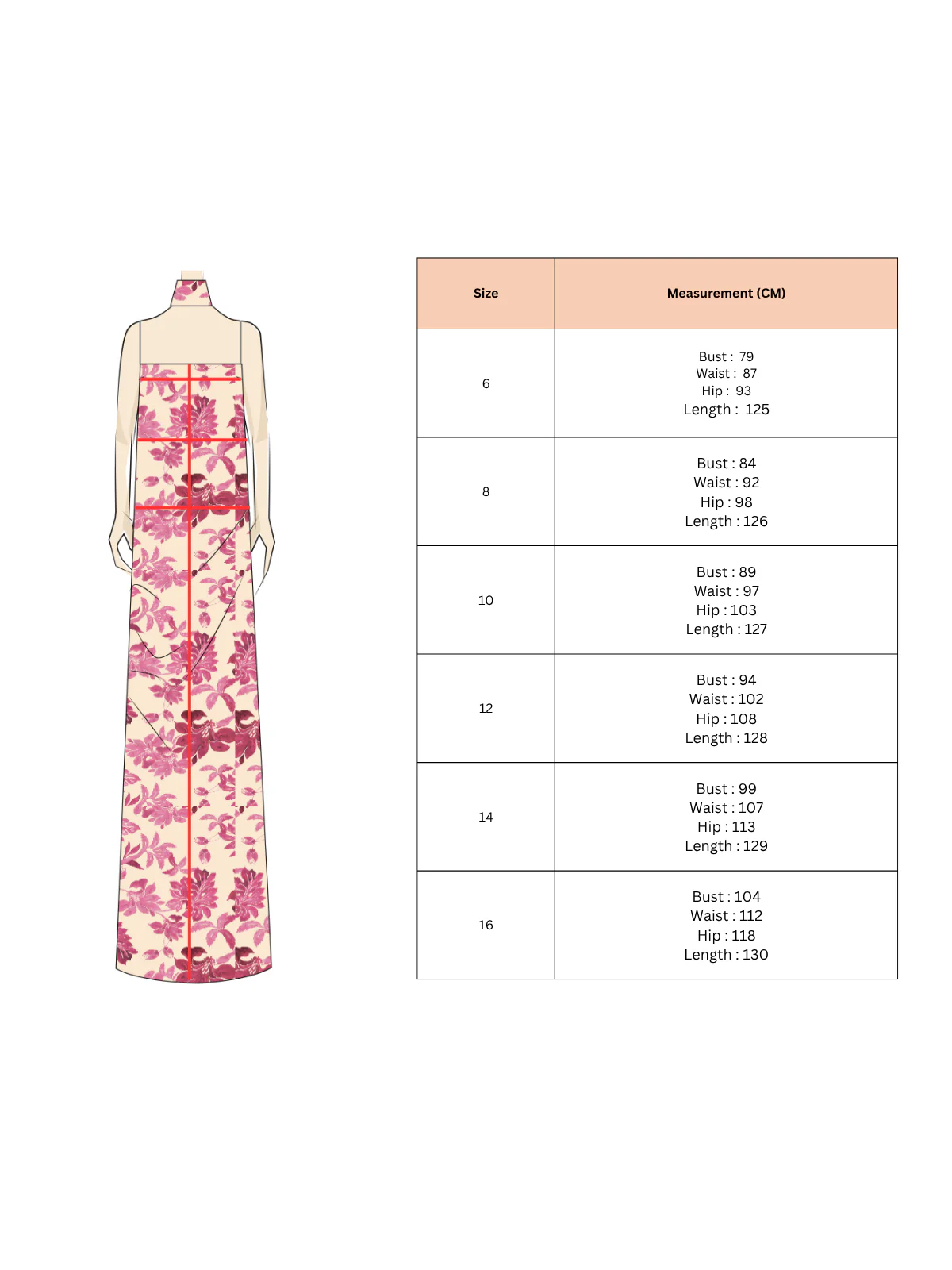 By Nicola Ivy Maxi Dress in Potpourri - Image 12