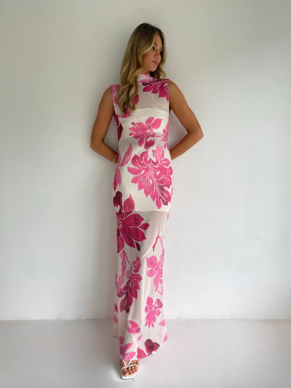 By Nicola Juno Maxi Dress in Potpourri