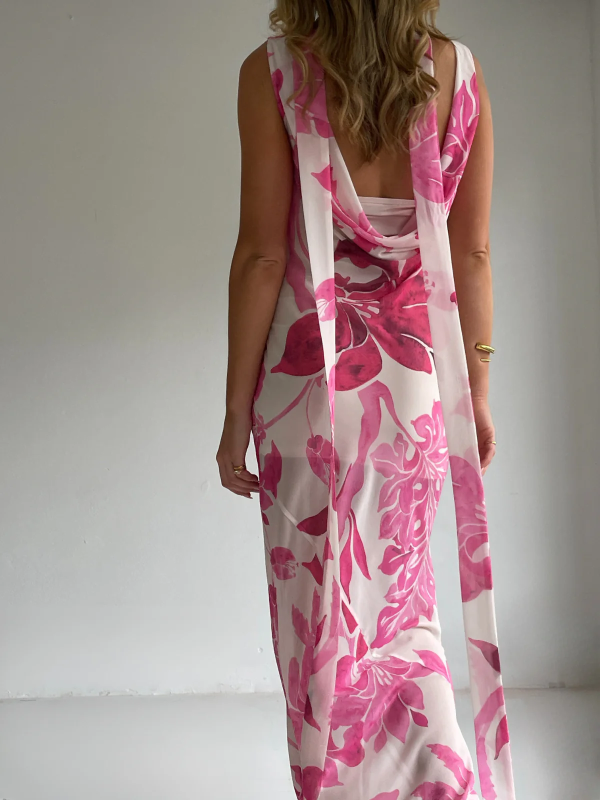 By Nicola Juno Maxi Dress in Potpourri - Image 10