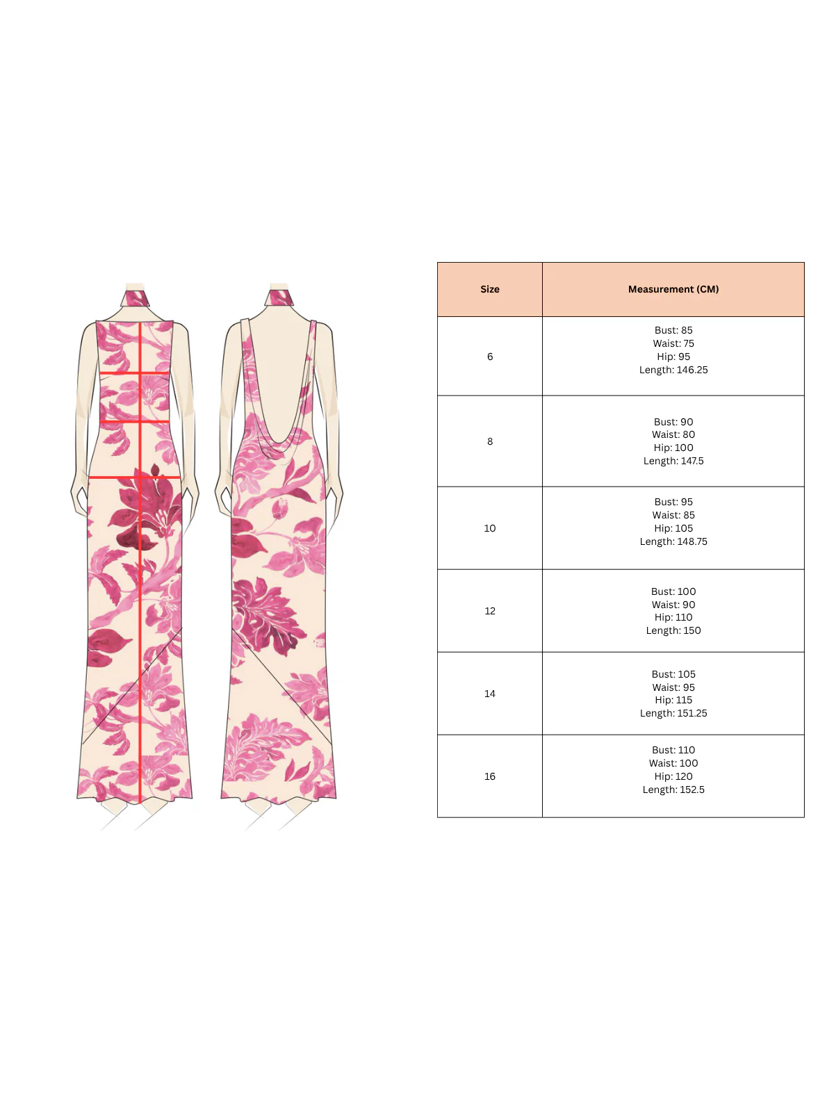 By Nicola Juno Maxi Dress in Potpourri - Image 13