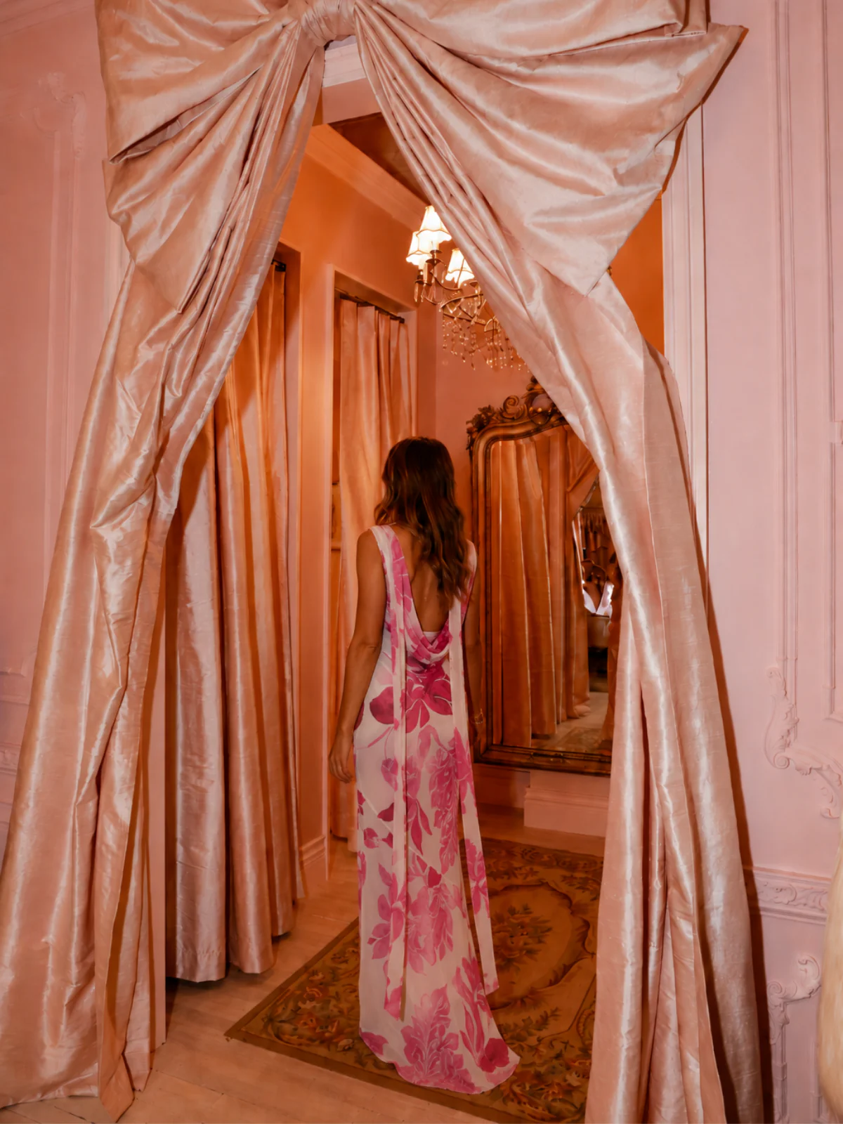 By Nicola Juno Maxi Dress in Potpourri - Image 3