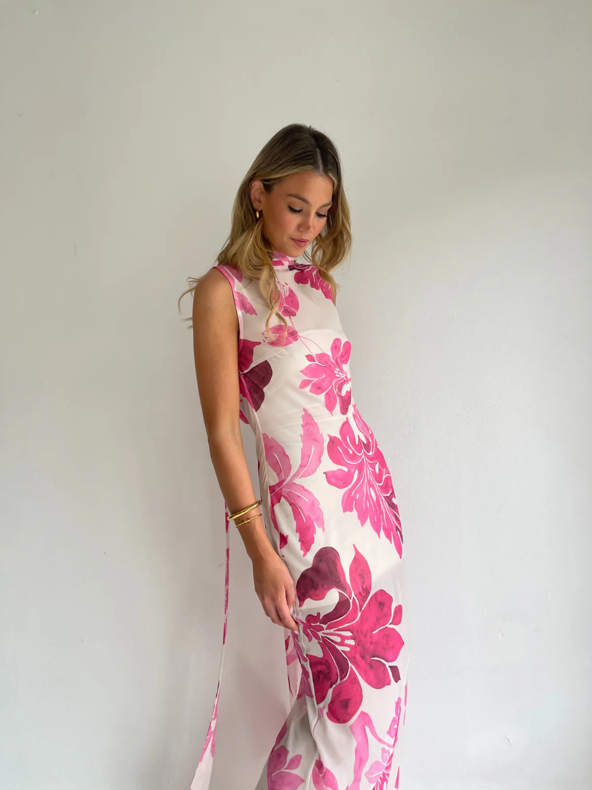 By Nicola Juno Maxi Dress in Potpourri - Image 5