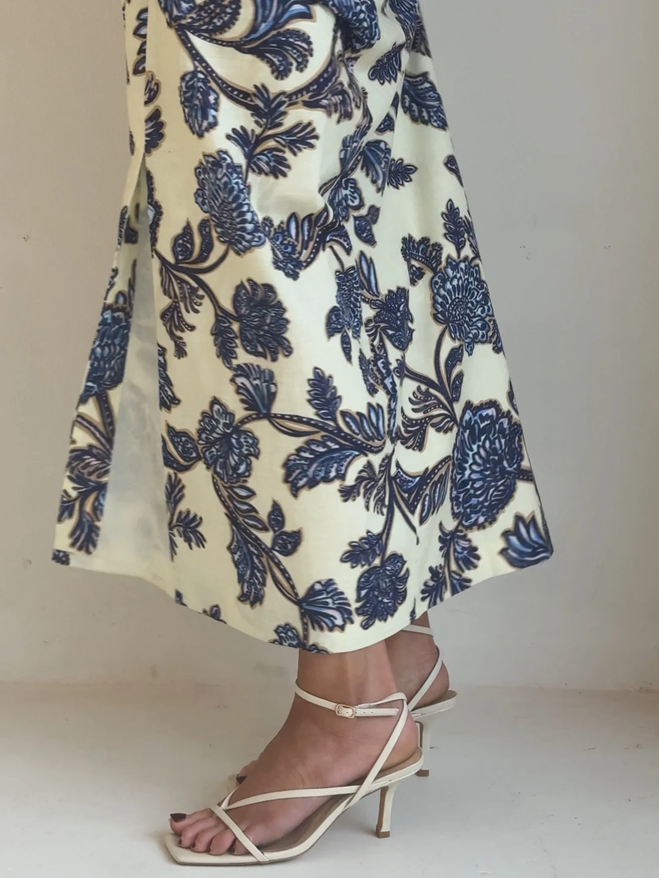 By Nicola Layla Maxi Dress in Blue Paisley - Image 7