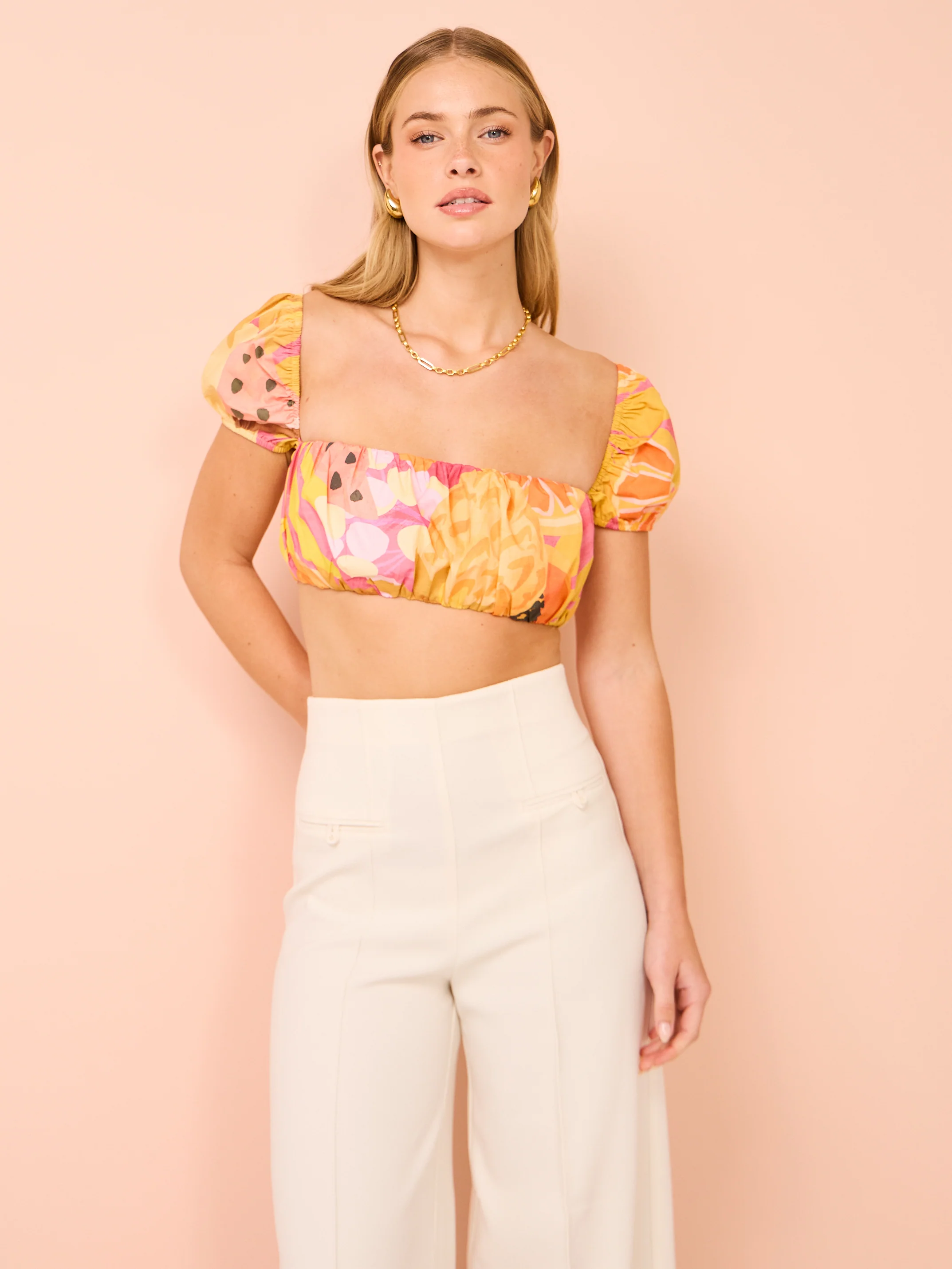 By Nicola Lolita Top in Fruit Punch - Image 4
