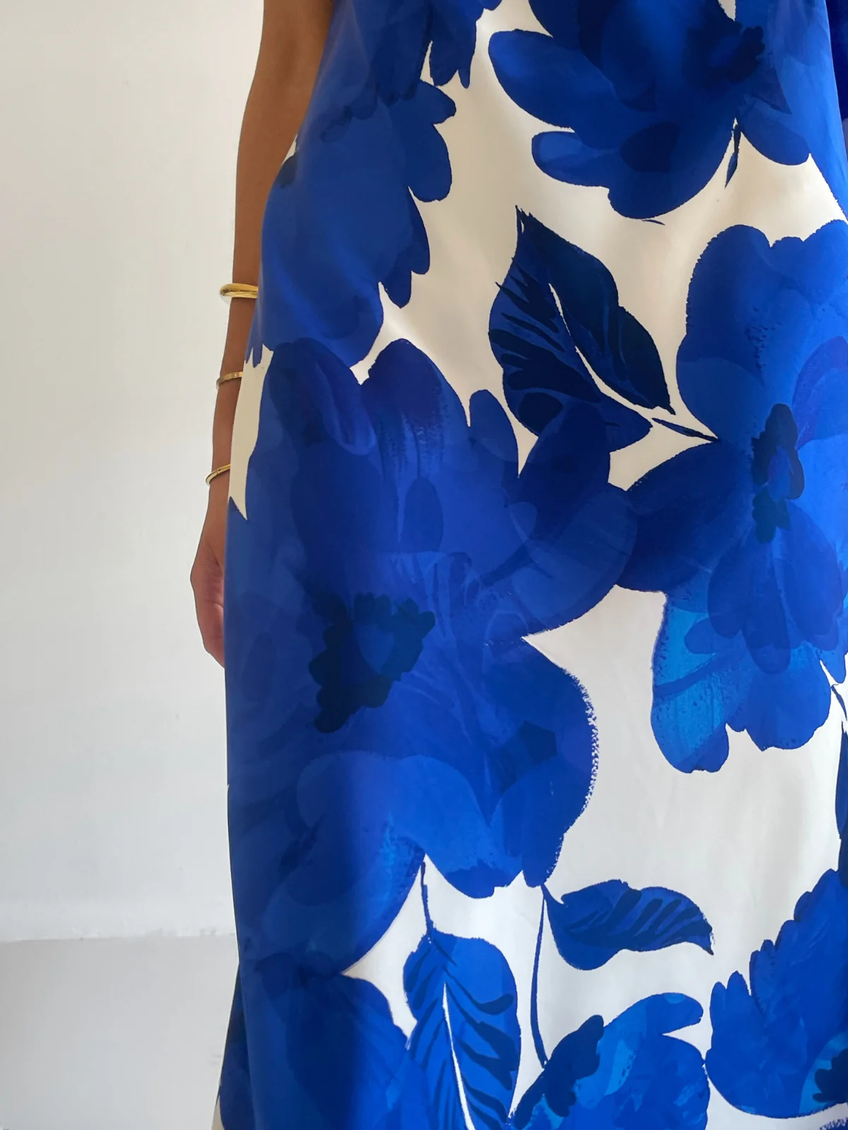 By Nicola Lucia Maxi Dress in Blue Petal - Image 13