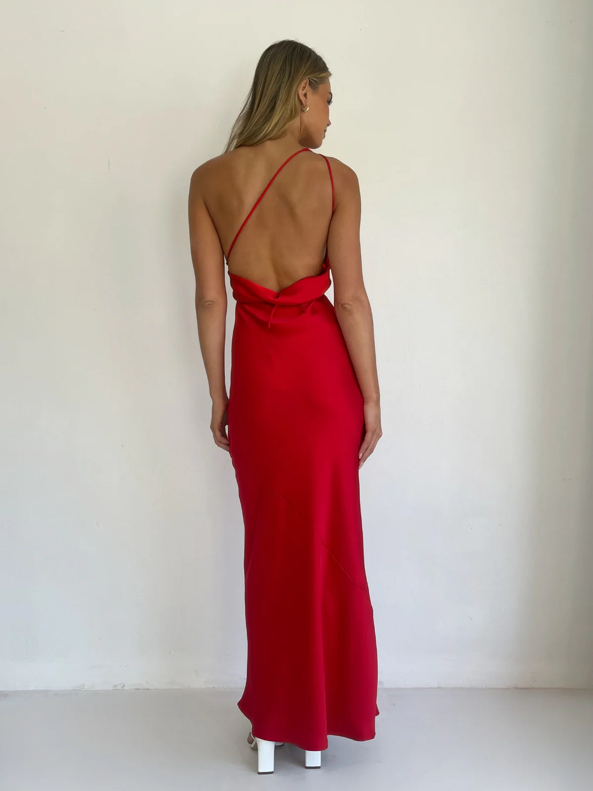 By Nicola Lucia Maxi Dress in Red - Image 10