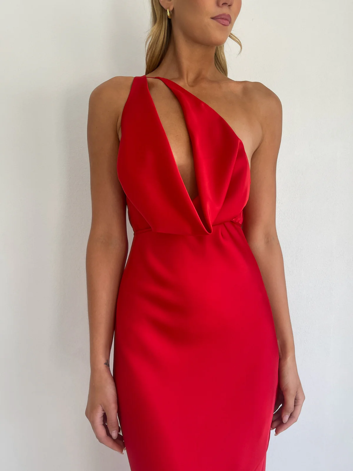 By Nicola Lucia Maxi Dress in Red - Image 8