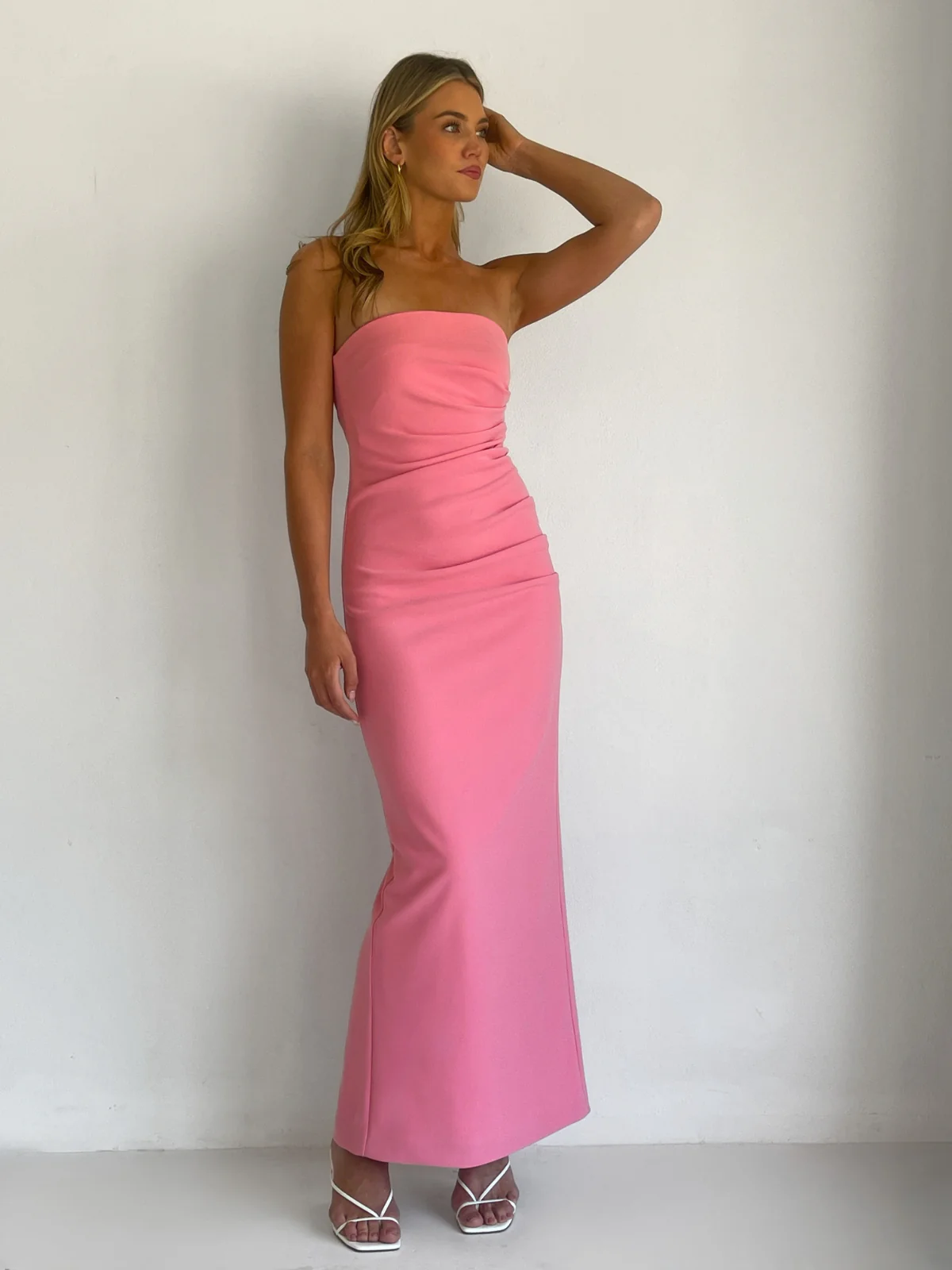 By Nicola Lucy Midi Dress in Calypso - Image 3