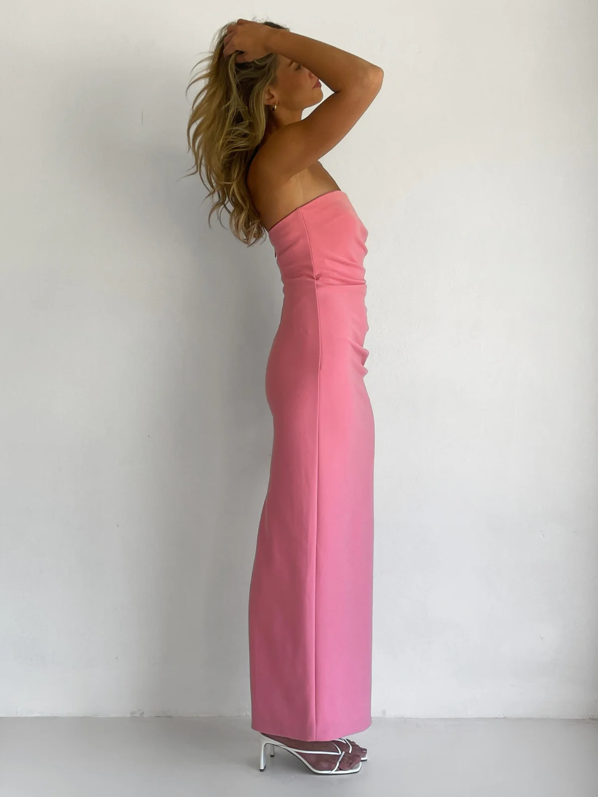 By Nicola Lucy Midi Dress in Calypso - Image 4