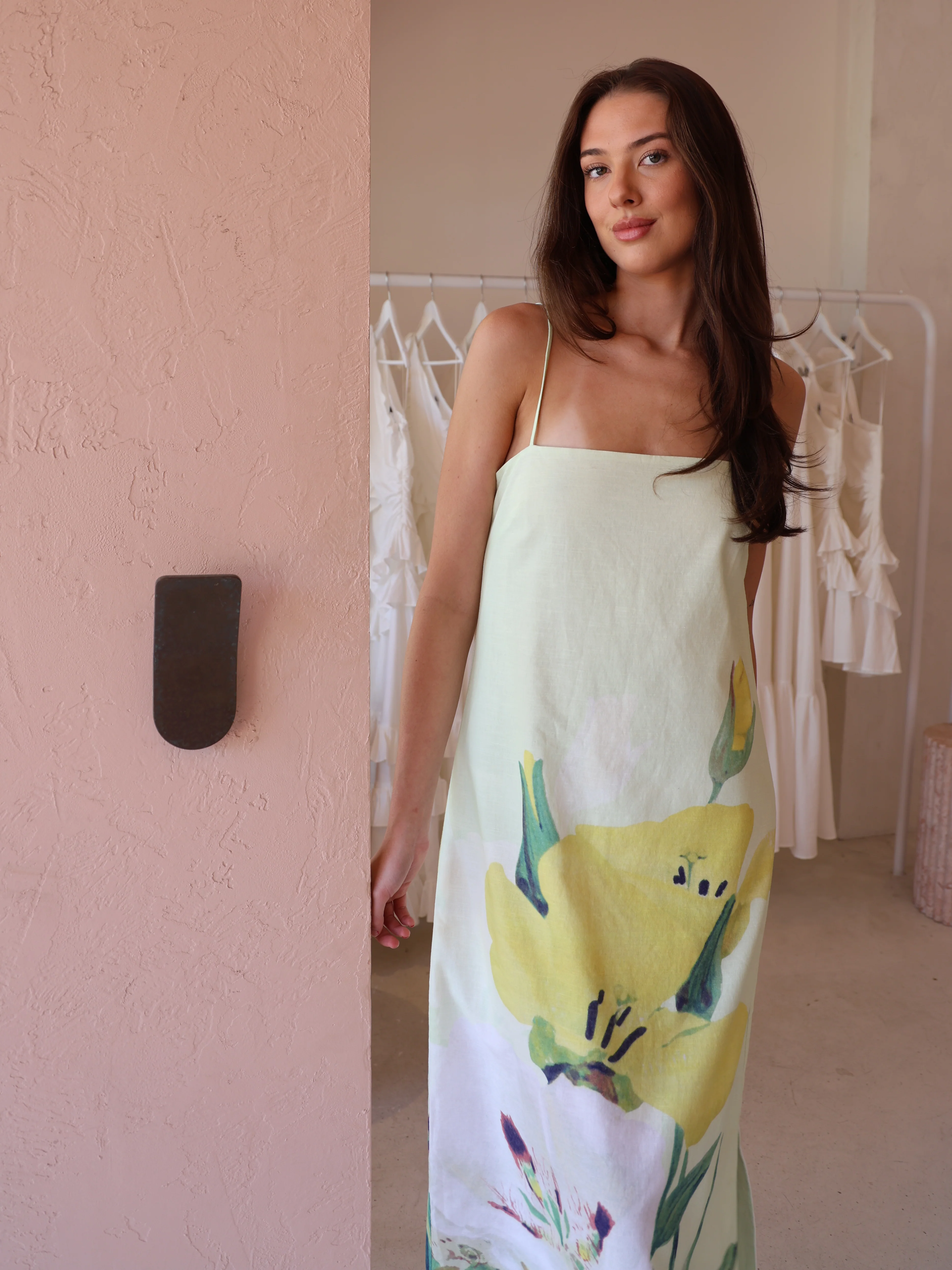 By Nicola Lyla Relaxed Maxi Dress in Fiori - Image 9