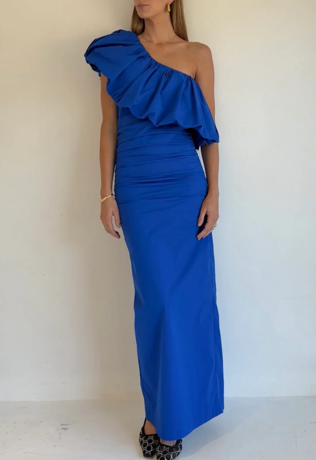 By Nicola Maya Maxi Dress in Cobalt - Image 6