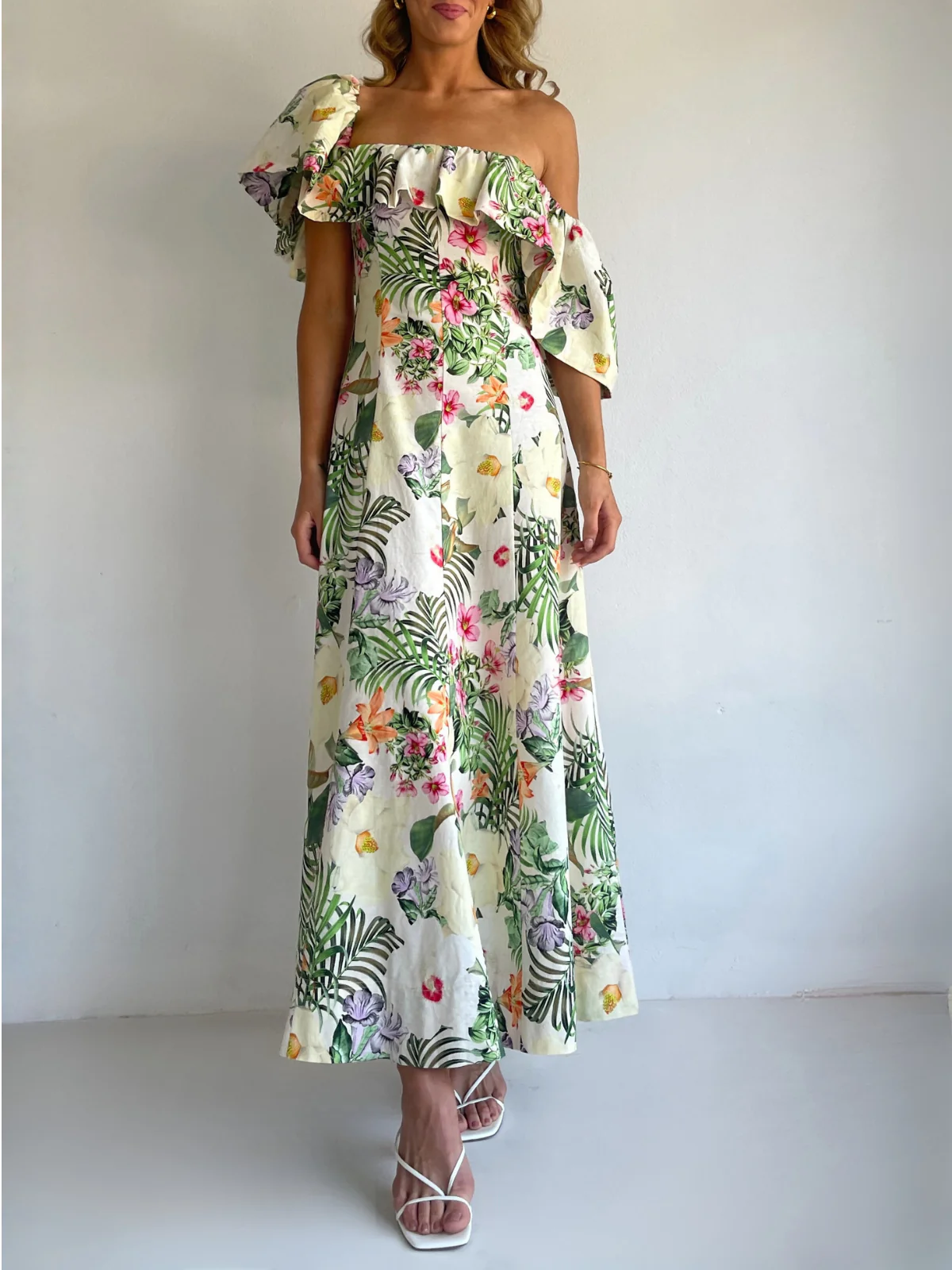 By Nicola Paradiso Maxi Dress in Fleur Tropicale - Image 11