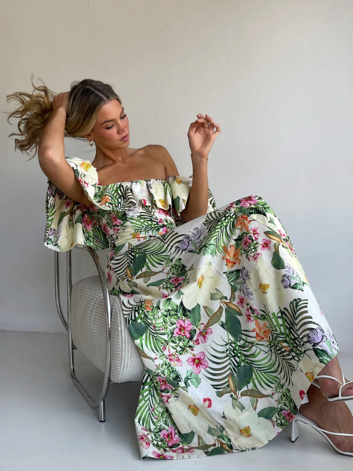 By Nicola Paradiso Maxi Dress in Fleur Tropicale - Image 5