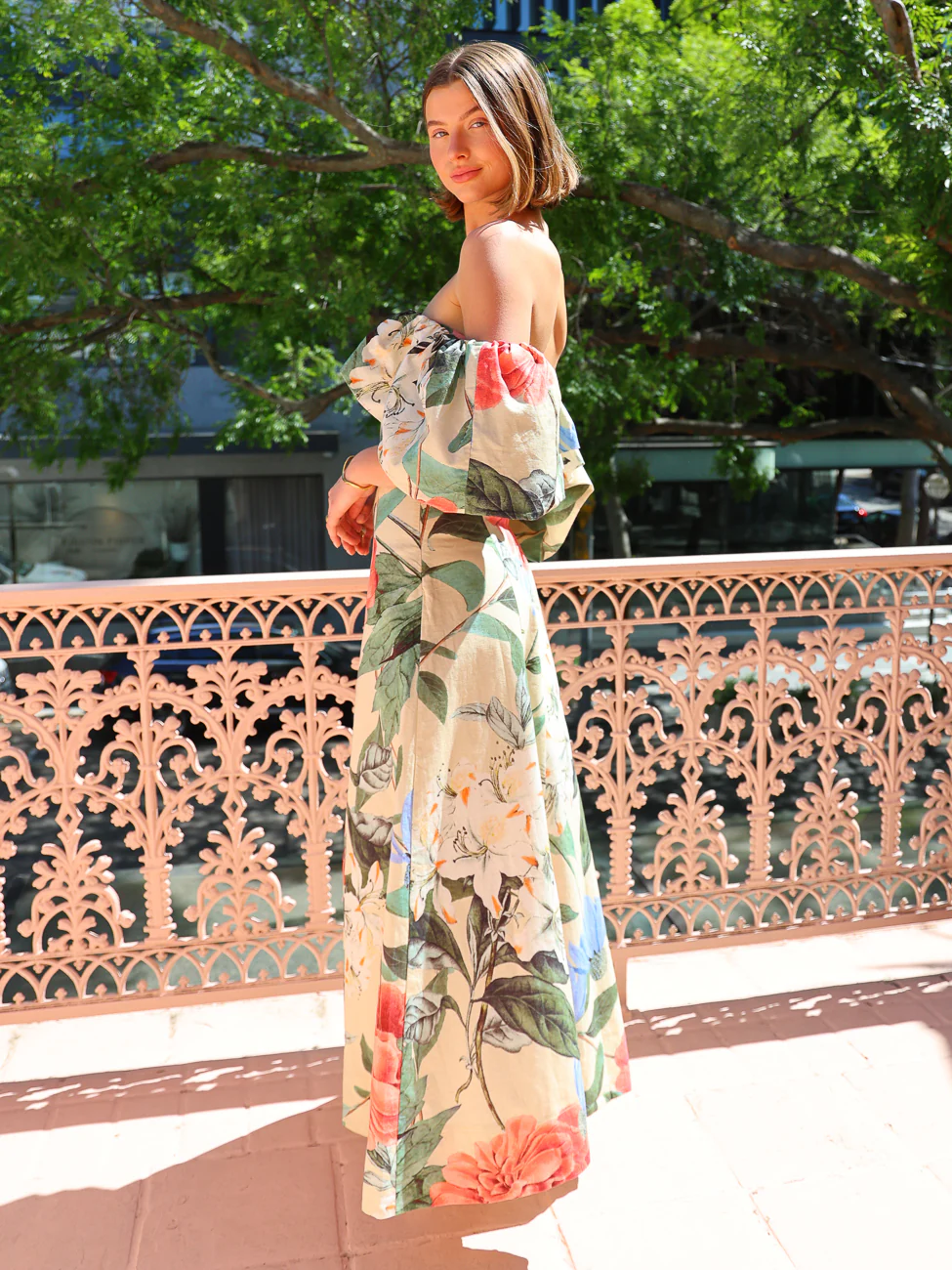 By Nicola Paradiso Maxi Dress in Primavera Print - Image 7