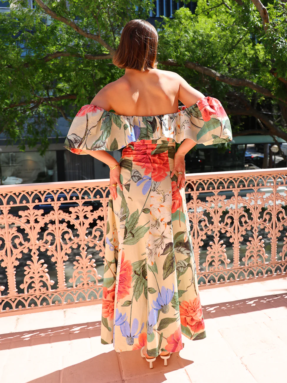 By Nicola Paradiso Maxi Dress in Primavera Print - Image 9