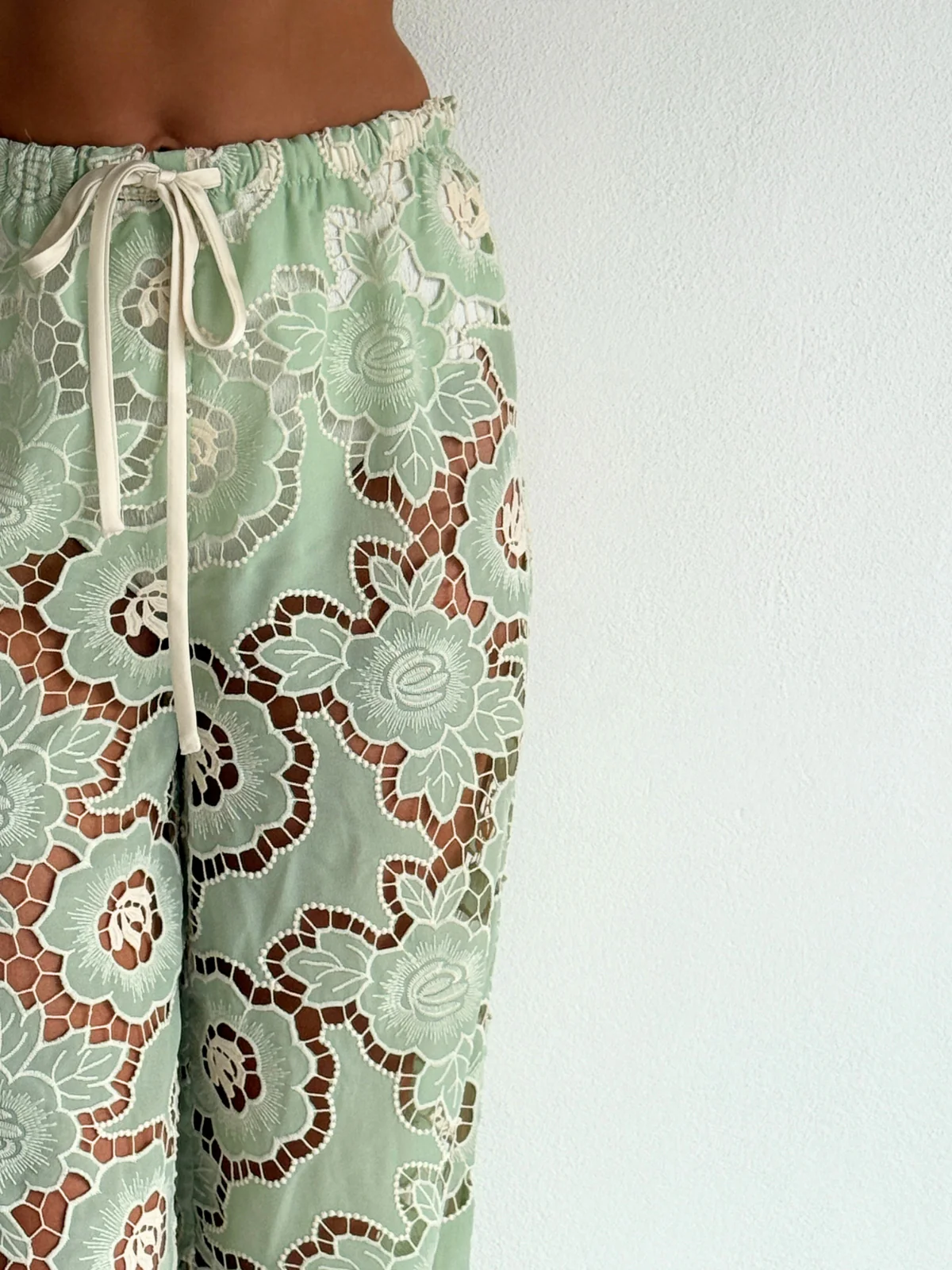 By Nicola Romily Pant in Mint Lace - Image 5