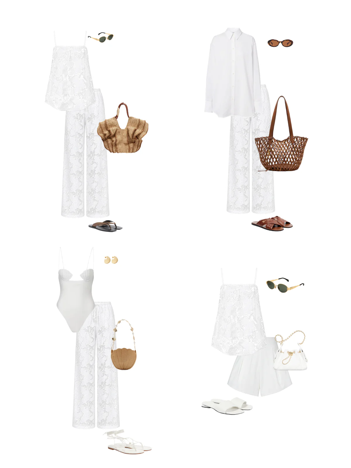 By Nicola Romily Pant in White Lace - Image 19