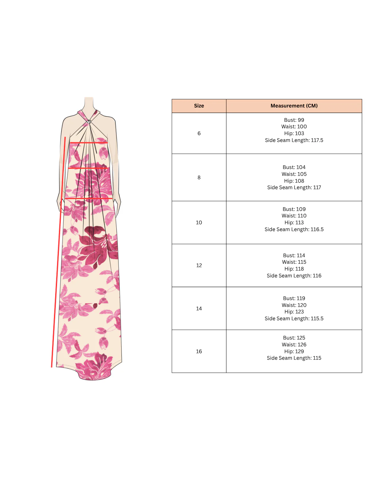 By Nicola Selma Maxi Dress in Potpourri - Image 11