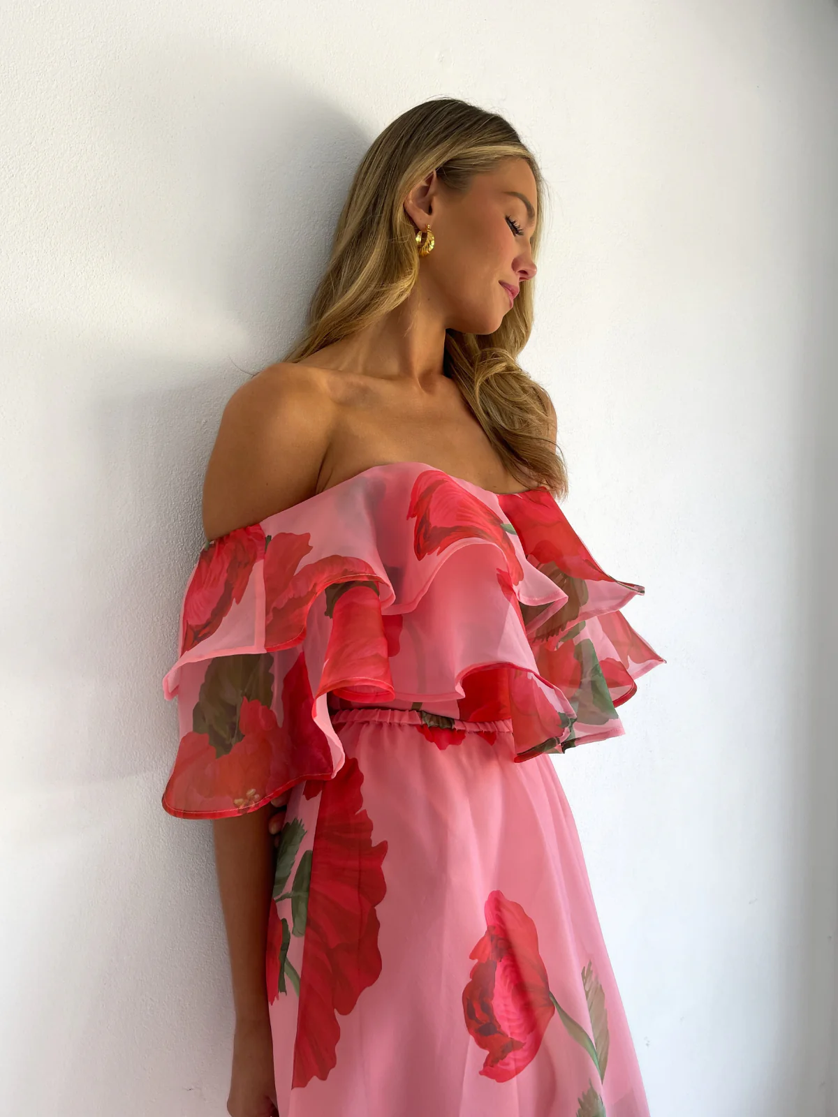 By Nicola Sibella Skirt in Raspberry Bloom - Image 14