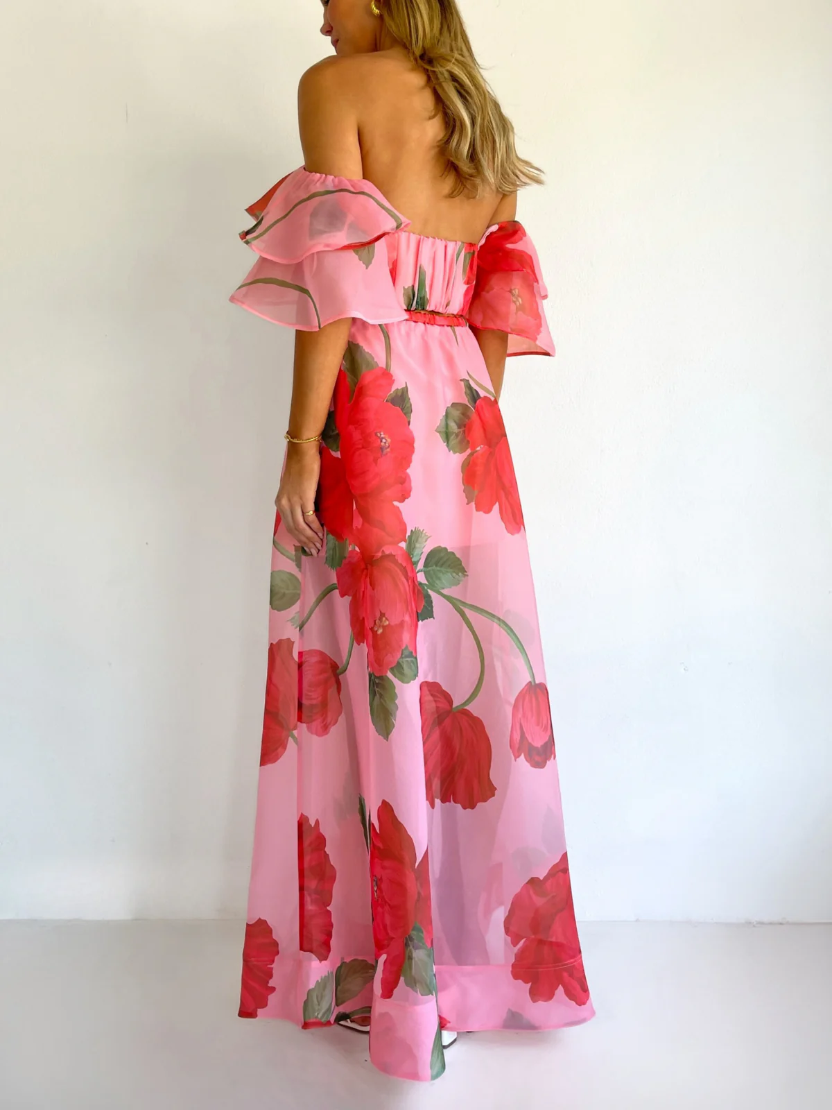 By Nicola Sibella Skirt in Raspberry Bloom - Image 15