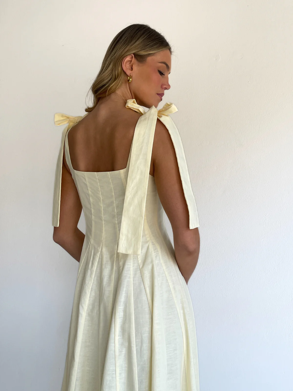 By Nicola Sienna Maxi Dress in Lemon - Image 14