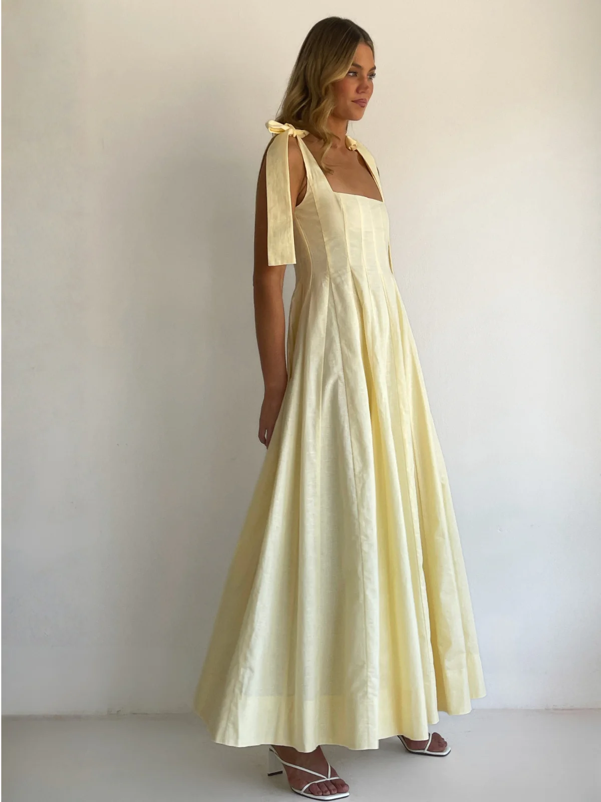 By Nicola Sienna Maxi Dress in Lemon - Image 5